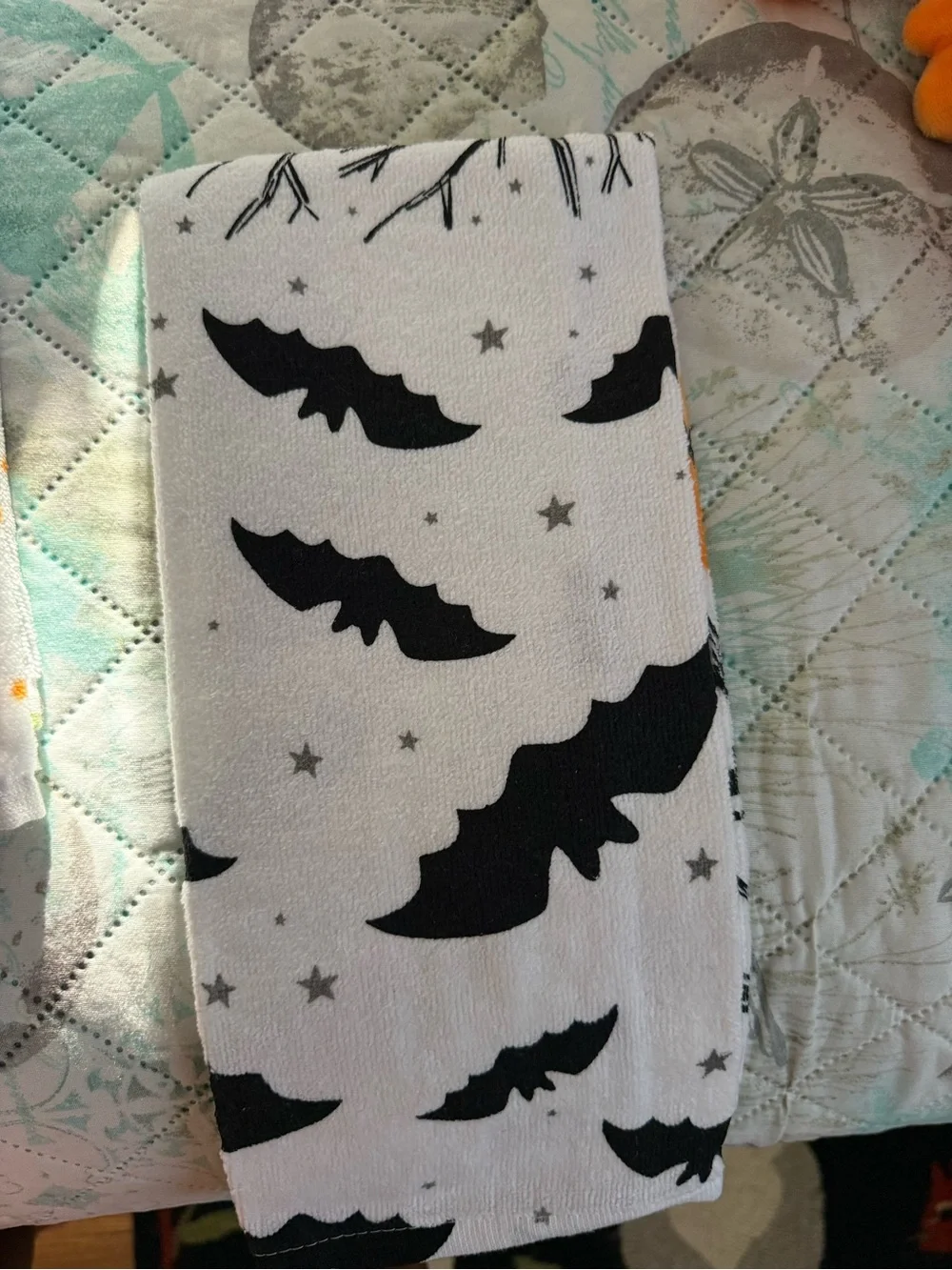 New Autumn Kitchen Towels - Pumpkin & Squirrel Print